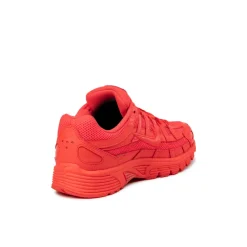 Nike Sneakers En Cuir|Chaussures De Running Retro*Wmns P-6000 Bright Crimson / Bright Crimson / White