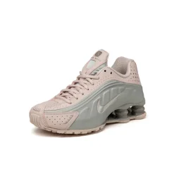 Nike Sneakers Végétaliens|Chaussures De Running Retro*Wmns Shox R4 Barely Rose / Metallic Platinum