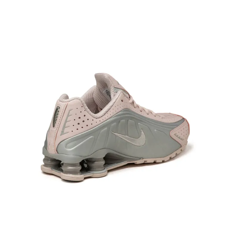 Nike Sneakers Végétaliens|Chaussures De Running Retro*Wmns Shox R4 Barely Rose / Metallic Platinum