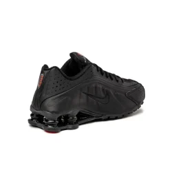 Nike Sneakers Végétaliens|Chaussures De Running Retro*Wmns Shox R4 Black / Black / Black / Max Orange