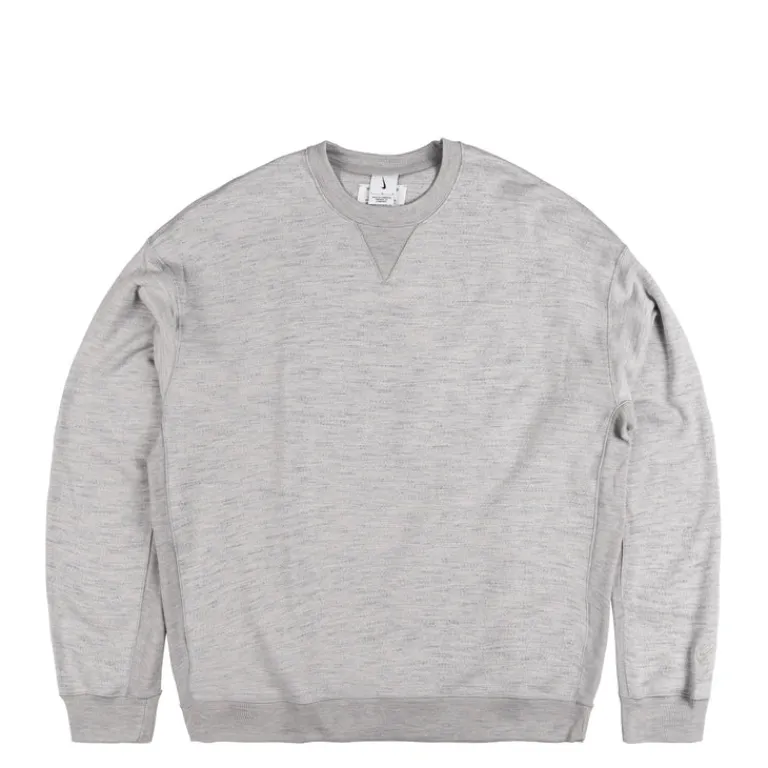 Nike Pullover*Wool Classic Crewneck Matte Silver / Heather Grey