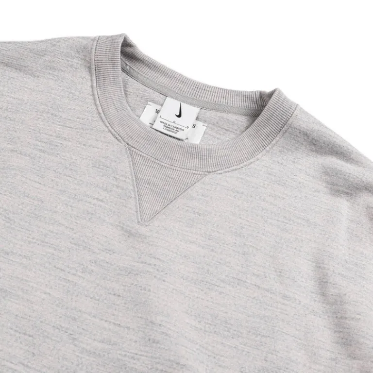 Nike Pullover*Wool Classic Crewneck Matte Silver / Heather Grey