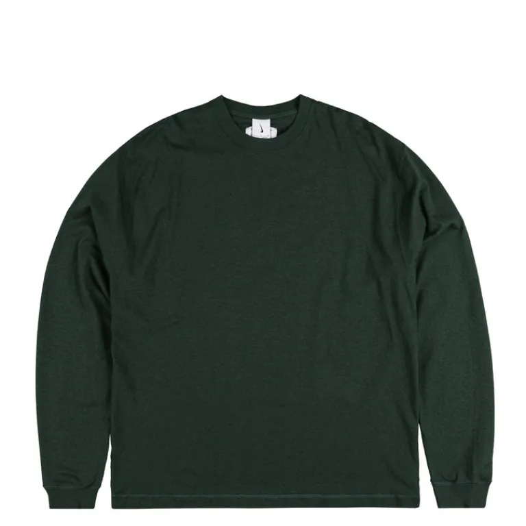 Nike T-Shirts*Wool Classic Fleece Longsleeve Tee Pro Green