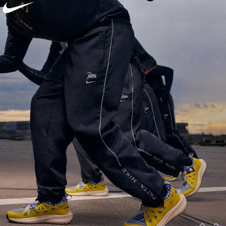 Nike Sneakers En Cuir|Chaussures De Running Retro*x Patta Air Huarache 20Y24 Safron Quartz / Cool Grey / Sanddrift