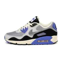 Nike Sneakers Végétaliens|Chaussures De Running Retro*x Patta Air Max 90 SP *Waves* Particle Grey / Neutral Grey / Sapphire