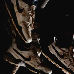 Nike Sneakers En Cuir|Sneakers Blancs*x Travis Scott Zoom Field Jaxx White / Light Chocolate / White