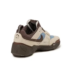 Nike Sneakers En Cuir*x Travis Scott Zoom Field Jaxx Leche Blue / Baroque Brown / Pale Ivory