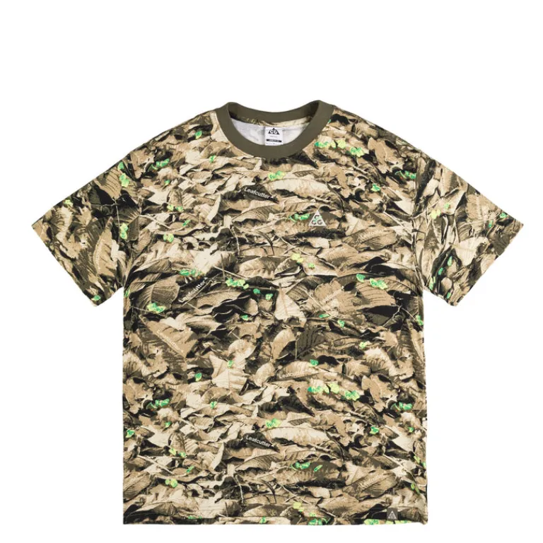 Nike T-Shirts*ACG Dri-Fit Leafcutter T-Shirt Medium Olive