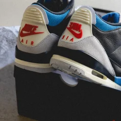 Jordan Sneakers Montantes|Sneakers En Cuir*NikeAir 3 Retro OG *Rare Air* Black / Chile Red / Neutral Grey