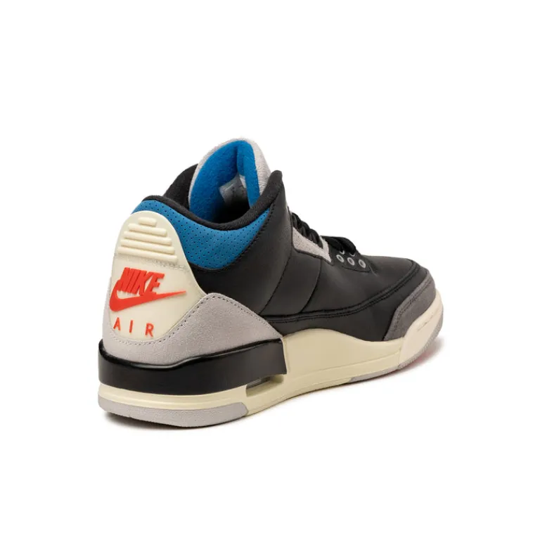 Jordan Sneakers Montantes|Sneakers En Cuir*NikeAir 3 Retro OG *Rare Air* Black / Chile Red / Neutral Grey