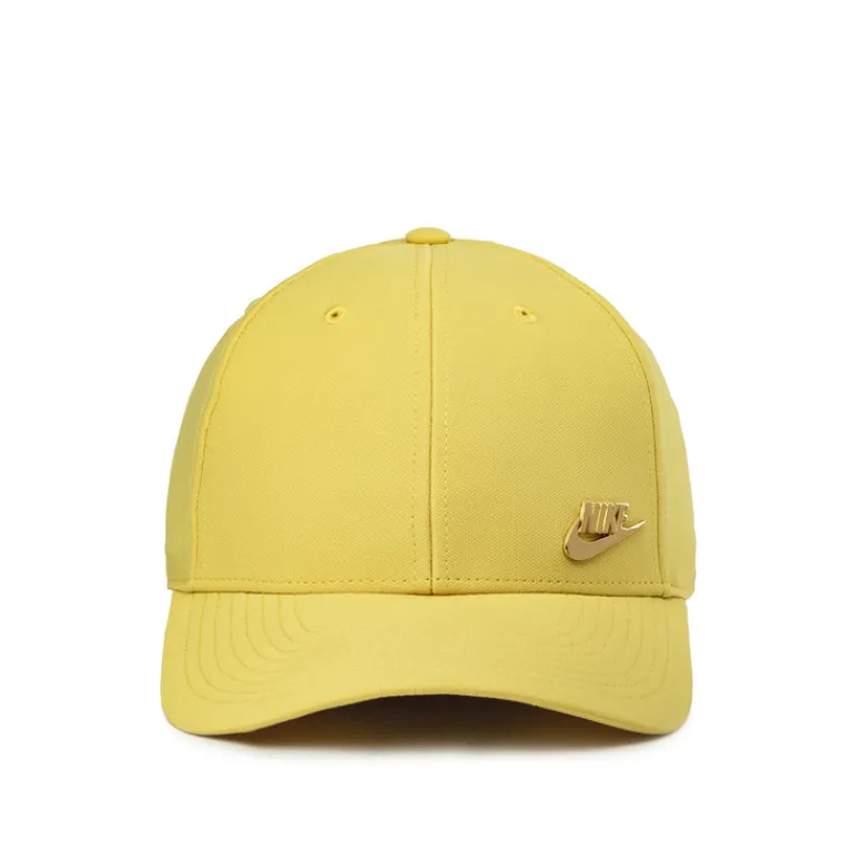 Nike Alle Anzeigen|Caps & Bucket Hats*Dri-Fit Club Structured Metal Logo Cap Saturn Gold / Metallic Gold