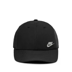 Nike Alle Anzeigen|Caps & Bucket Hats*Dri-Fit Club Structured Metal Logo Cap Black / Metallic Silver