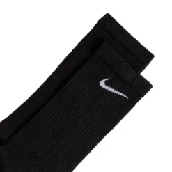 Nike Chaussettes*Everyday Cushioned Crew Socks 3 Pack Black / White