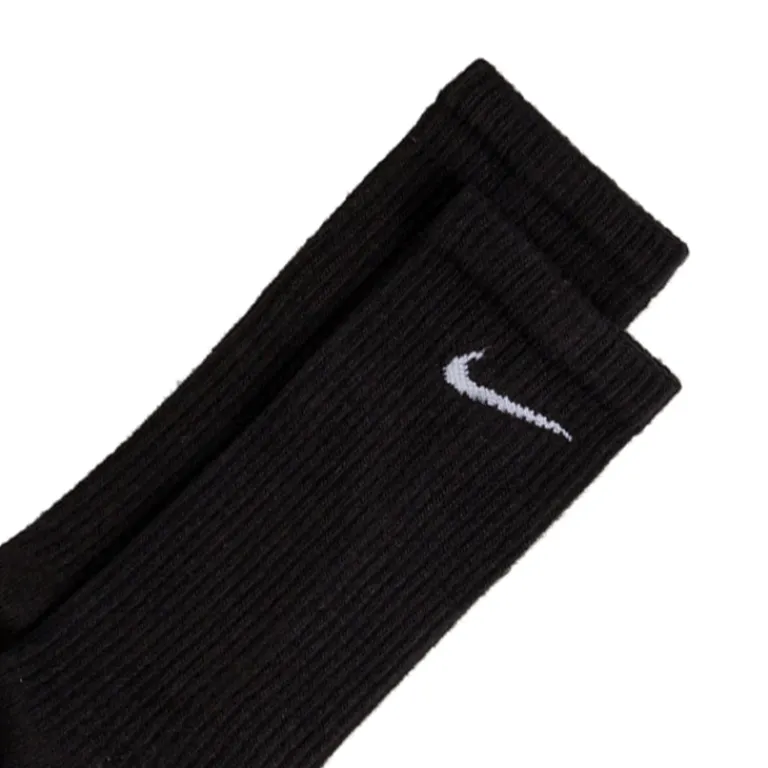 Nike Chaussettes*Everyday Cushioned Crew Socks 3 Pack Black / White