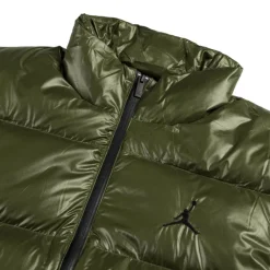 Nike Vestes*Jordan Flight Down Vest Medium Olive / Black