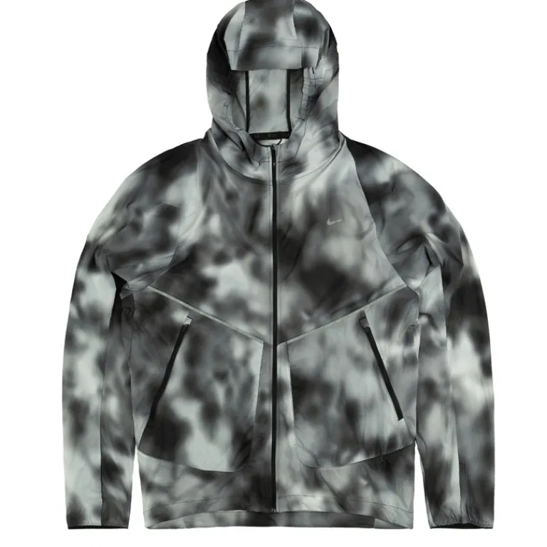 Nike Gilets|Running*Running Division UV Running Jacket Black / Reflective Silver