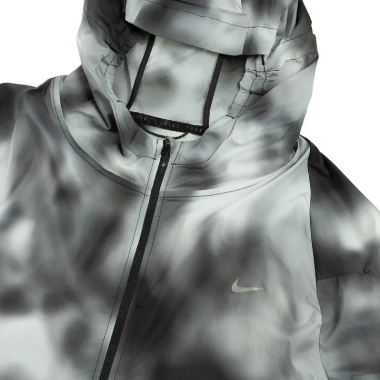 Nike Gilets|Running*Running Division UV Running Jacket Black / Reflective Silver