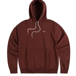 Nike Sweats À Capuche*Solo Swoosh Fleece Hoodie Dark Pony / White