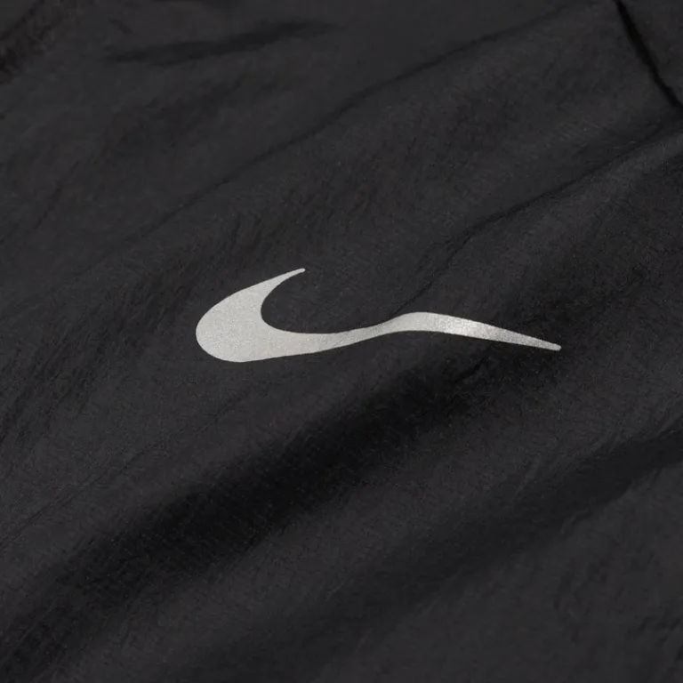 Nike Gilets|Running*Stride Repel UV Running Jacket Black / Black / Reflective Silver