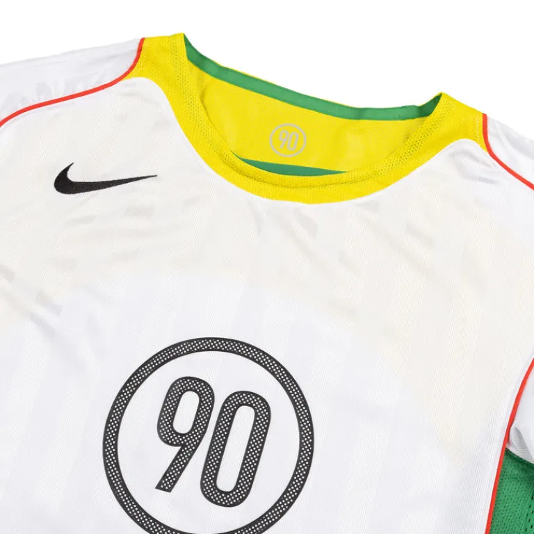Nike T-Shirts*Total 90 Dri-Fit Soccer Jersey White / Opti Yellow / Lt Crimson / Black