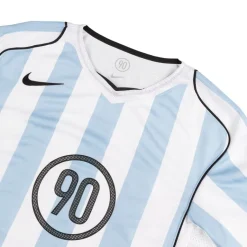 Nike T-Shirts*Total 90 Dri-Fit Soccer Jersey Psychic Blue / White / Black / Black