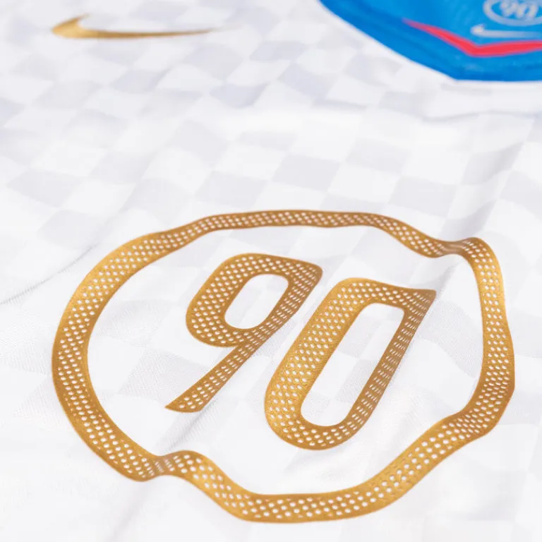 Nike T-Shirts*Total 90 Dri-Fit Soccer Jersey White / Italy Blue / Sport Red / Metallic Gold