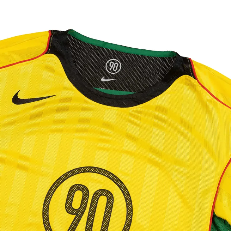 Nike T-Shirts*Total 90 Dri-Fit Soccer Jersey Tour Yellow / Black / Sport Red / Black