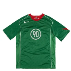 Nike T-Shirts*Total 90 Dri-Fit Soccer Jersey Classic Green / Sport Red / White / White