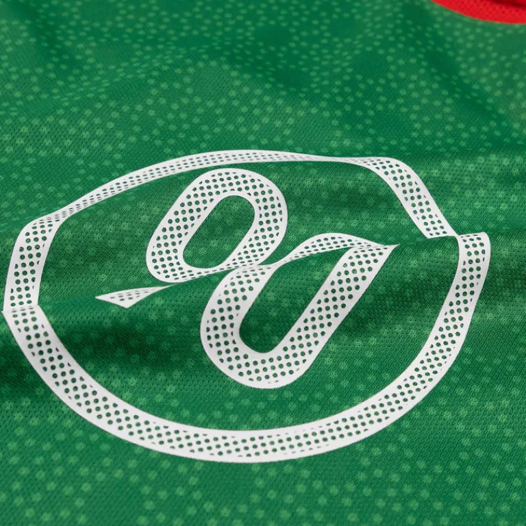 Nike T-Shirts*Total 90 Dri-Fit Soccer Jersey Classic Green / Sport Red / White / White