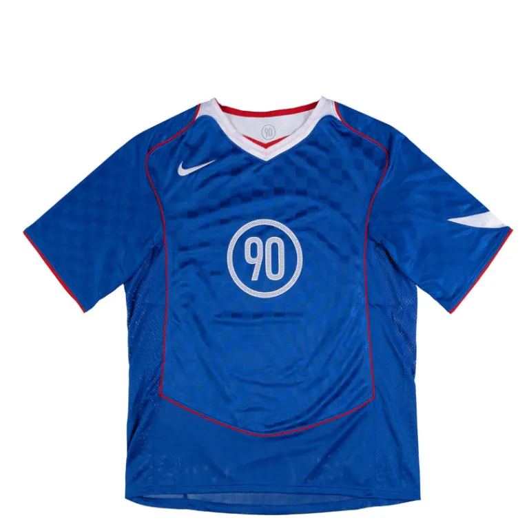 Nike T-Shirts*Total 90 Dri-Fit Soccer Jersey Game Royal / White / Sport Red / White