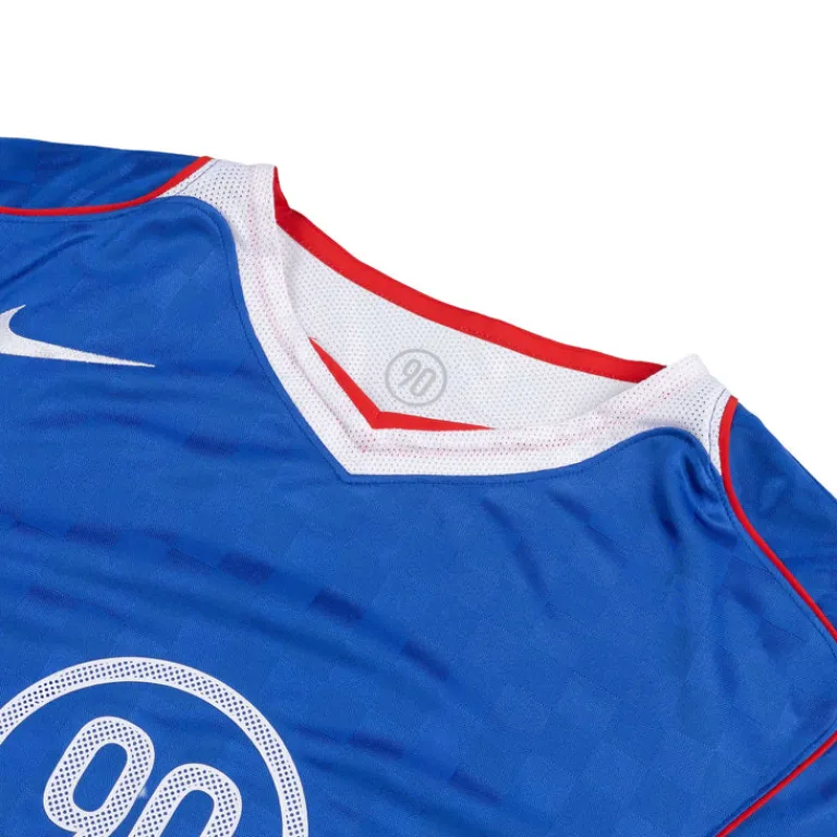Nike T-Shirts*Total 90 Dri-Fit Soccer Jersey Game Royal / White / Sport Red / White