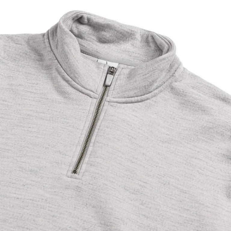 Nike Pullover*Wool Classic Quarter Zip Matte Silver / Heather Grey