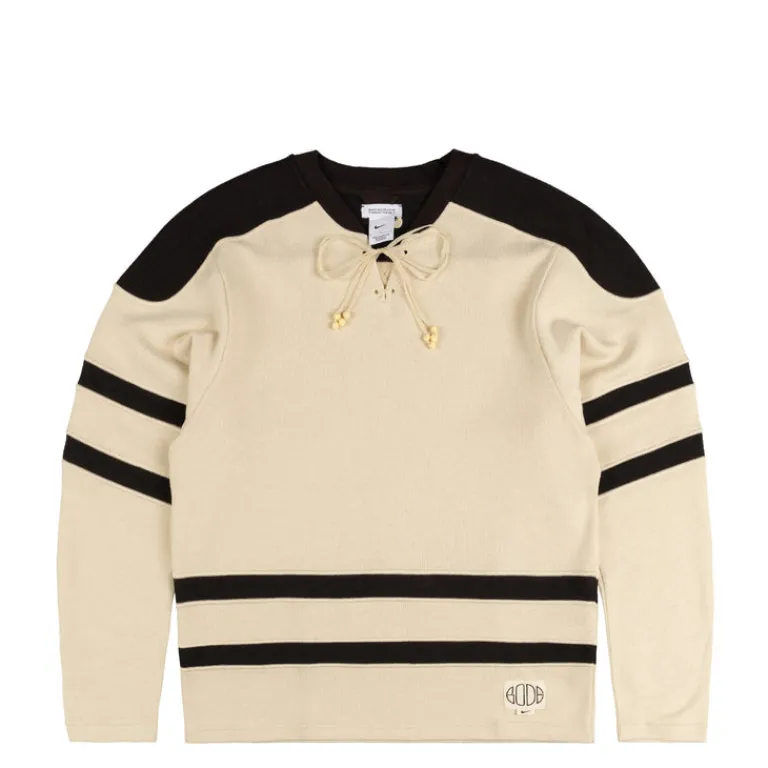 Nike Tricot|Pullover*x Bode Rec. Lacing Knit Ecru / Shadow Brown