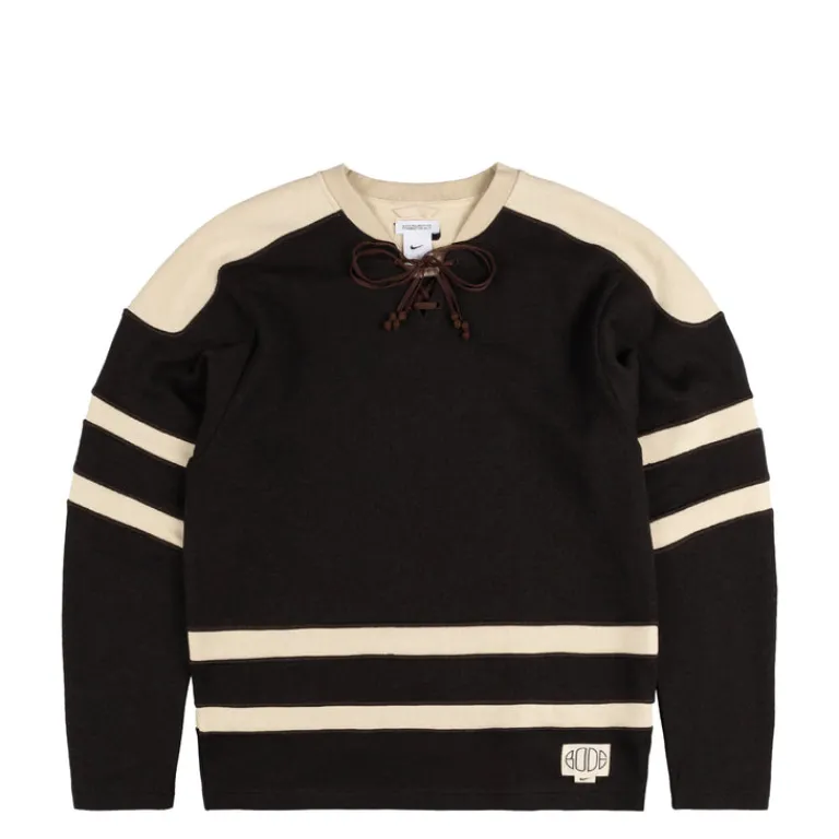 Nike Tricot|Pullover*x Bode Rec. Lacing Knit Shadow Brown / Ecru