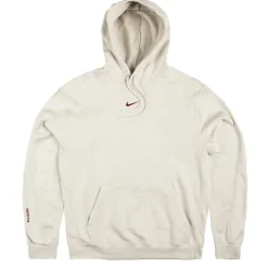 Nike Sweats À Capuche*x Nocta Fleece Hoodie (Light Orewood Brown / Team Red