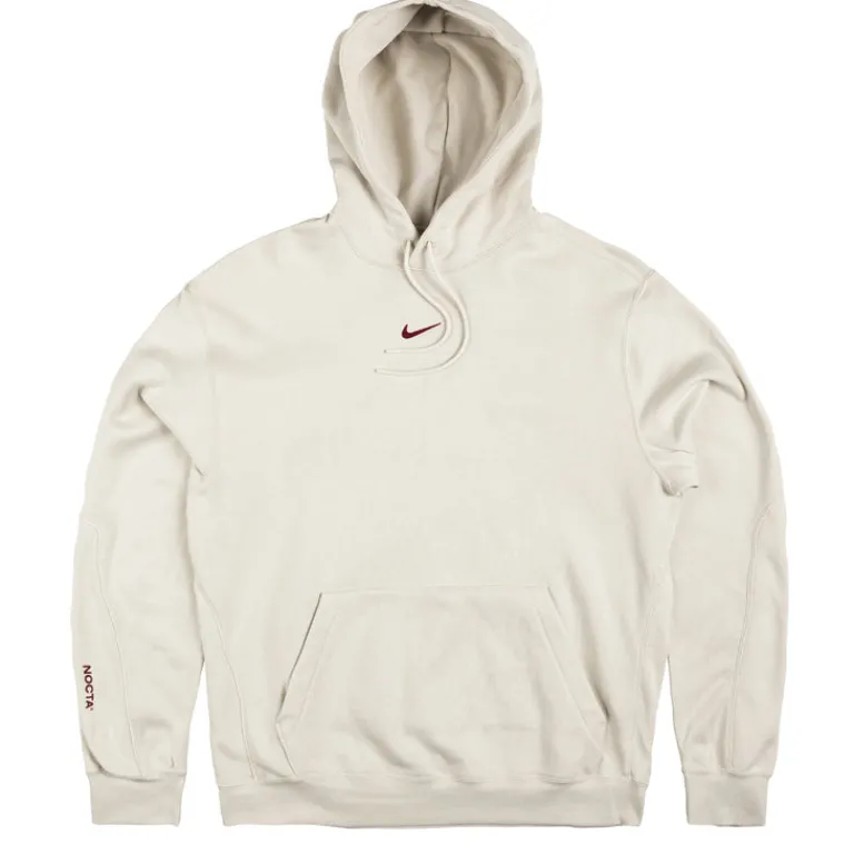 Nike Sweats À Capuche*x Nocta Fleece Hoodie (Light Orewood Brown / Team Red