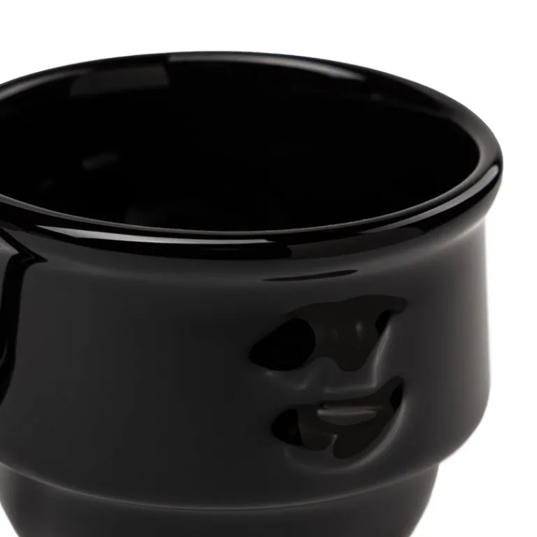 Niko June Vaisselle*Kantine Cup 2 Pcs Black