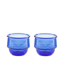 Niko June Vaisselle*Kantine Drinking Glass 2 Pcs Blue