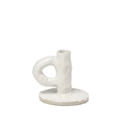 Niko June Bougies & Parfums D'Ambiance*Studio Candlestick White