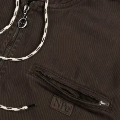 No Problemo Gilets*Workwear Jacket Brown