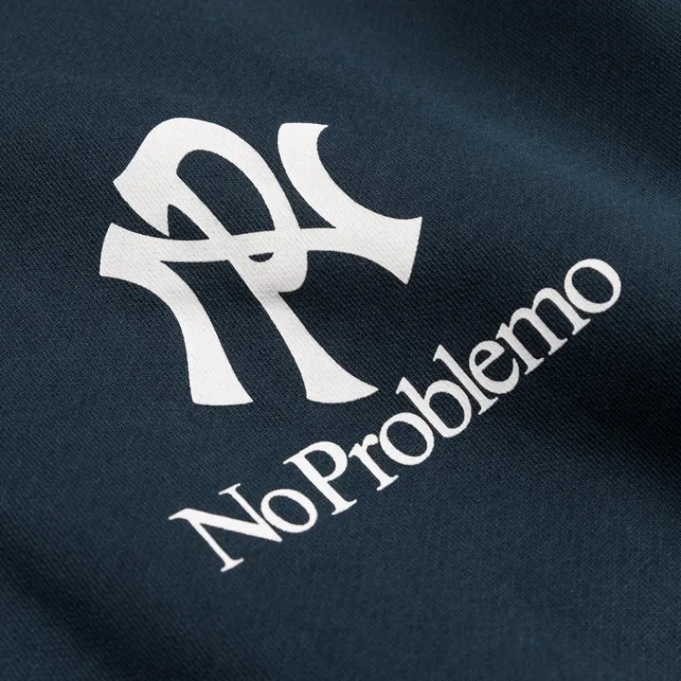 No Problemo Sweats À Capuche*NYP Zip Through Hoodie Navy