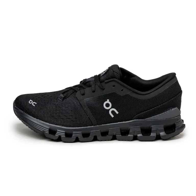 On Sneakers Végétaliens|Chaussures De Running*Cloud X 4 Black / Eclipse