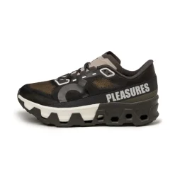 On Sneakers Végétaliens|Chaussures De Running*x Pleasures x The Loop Cloudmster Hyper W Espresso / Elk