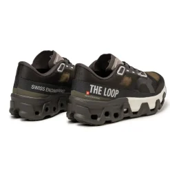 On Sneakers Végétaliens|Chaussures De Running*x Pleasures x The Loop Cloudmster Hyper W Espresso / Elk