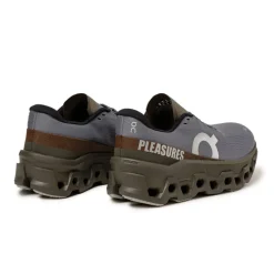 On Sneakers Végétaliens|Chaussures De Running*x Pleasures x The Loop Cloudmster 2 W Mist / Olive