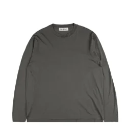 Our Legacy T-Shirts*Box Longsleeve Grey Sage Clean Jersey