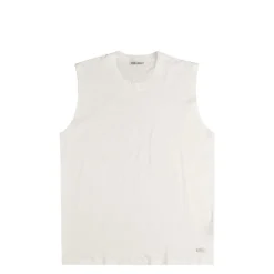 Our Legacy T-Shirts*Breathe Tank White Para Cotton