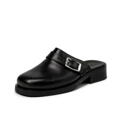Our Legacy Sneakers En Cuir*Camion Mule Black