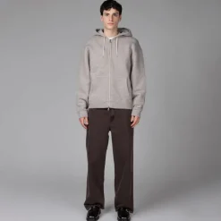 Our Legacy Sweats À Capuche*Rascal Hood Grey Melange Victory Fleece