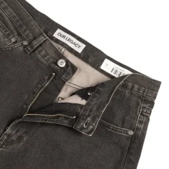 Our Legacy Pantalons*Third Cut Black Coated Wash
